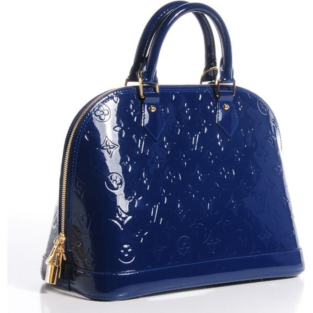 Louis Vuitton patent leather Alma MM
